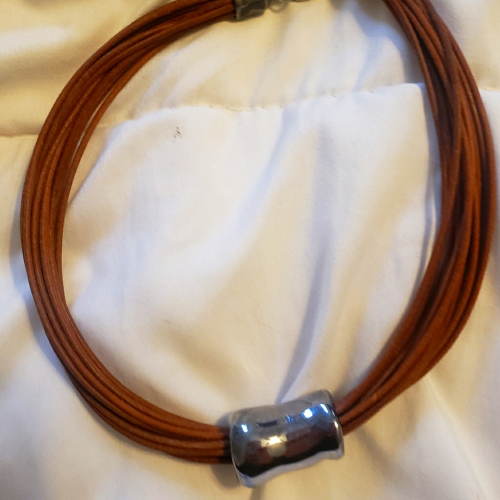 SILPADA LEATHER NECKLACE